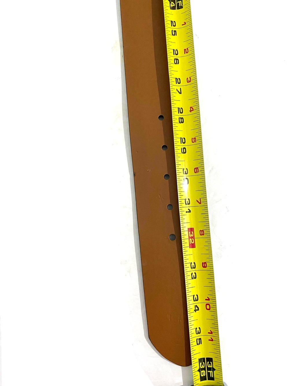 New Ralph Lauren Leather Leopard Print Calf Hair Belt Small Brown Black NWOT - Picture 11 of 12